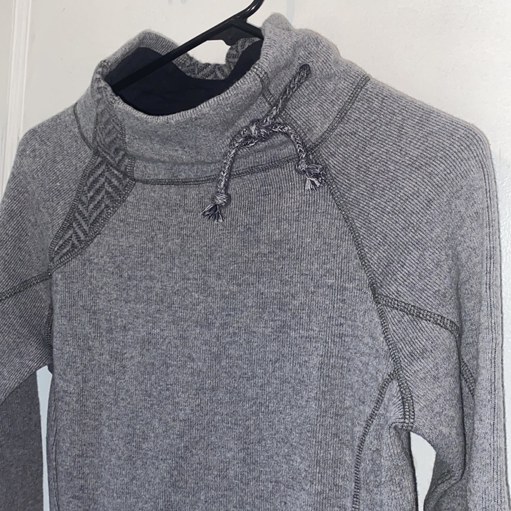 Prana Lucia mock neck sweater with buttons - Picture 2 of 7